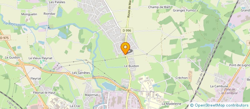 localisation de l'entreprise HELENE CONCEPT à VIRIAT
