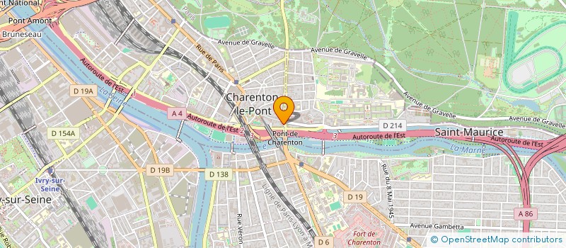 localisation de l'entreprise HELENE DELANNOY à CHARENTON-LE-PONT