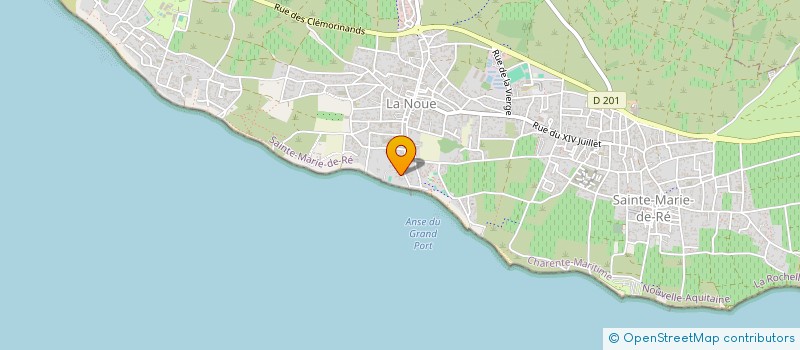 localisation de l'entreprise HELENE ET LES GARCONS  SAINTE-MARIE-DE-RE