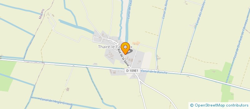 localisation de l'entreprise HELENE FERJOUX E.U.R.L.  SAINT-JEAN-DE-LIVERSAY