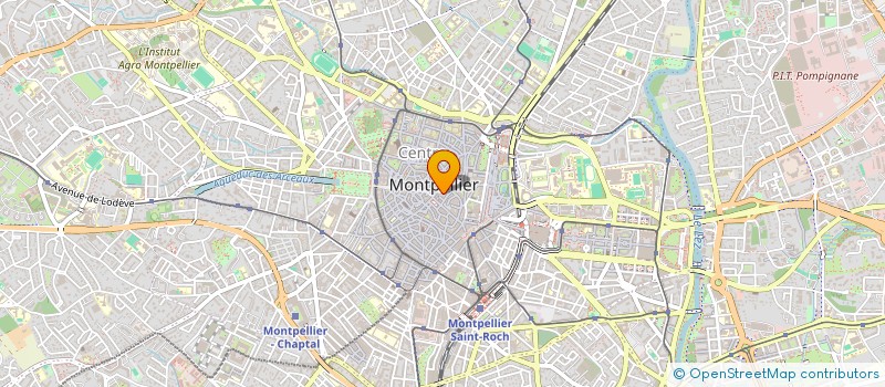 localisation de l'entreprise HELENE G à MONTPELLIER