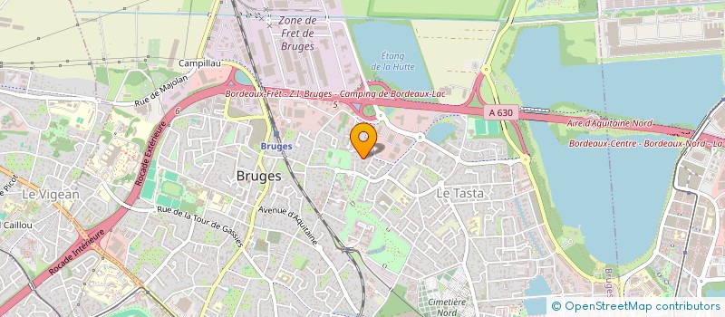 localisation de l'entreprise HELENE GALLOIS CIE  BRUGES