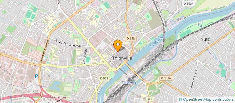 localisation de l'entreprise HELENE GILLES à THIONVILLE