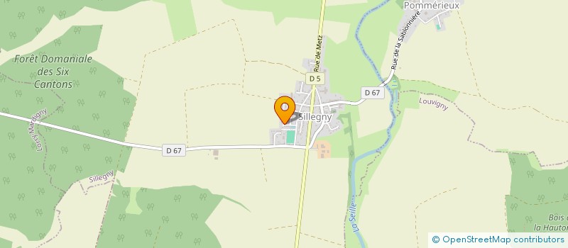 localisation de l'entreprise HELENE MILCINOVIC-CELARIE  SILLEGNY