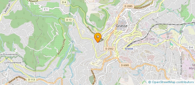 localisation de l'entreprise HELENE'S HOUSE  GRASSE