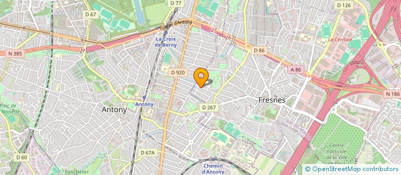 localisation de l'entreprise HELENE TONG  FRESNES