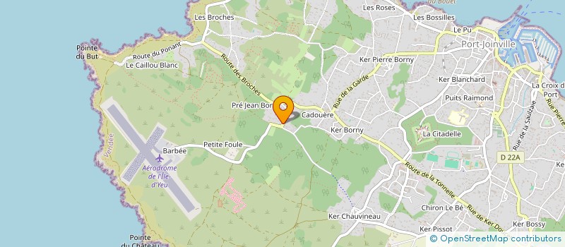 localisation de l'entreprise HELENE VOISIN  ILE-D'YEU (L')