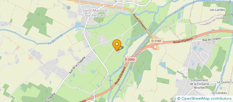 localisation de l'entreprise HELENEPIERRE à SAINT-MAURICE-SUR-FESSARD