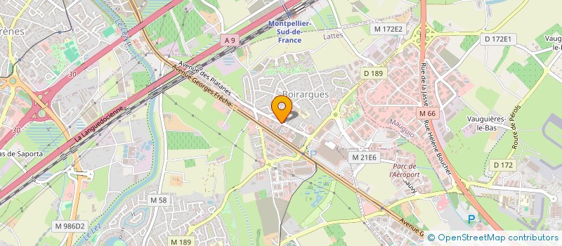 localisation de l'entreprise HELENIS à MONTPELLIER