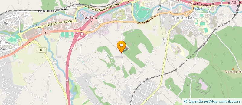 localisation de l'entreprise HELEO à AIX-EN-PROVENCE