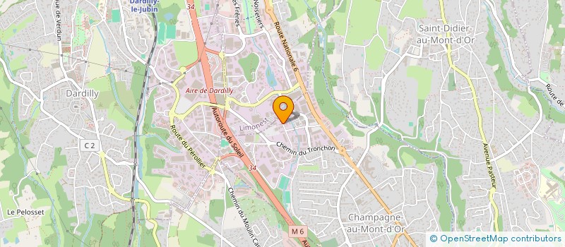 localisation de l'entreprise HELEOLDING  LYON