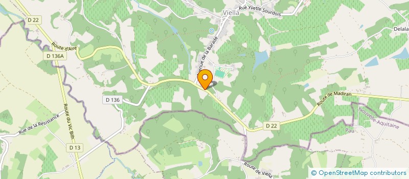 localisation de l'entreprise HELES  VIELLA