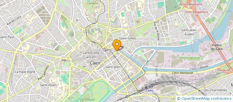 localisation de l'entreprise HELET à CAEN