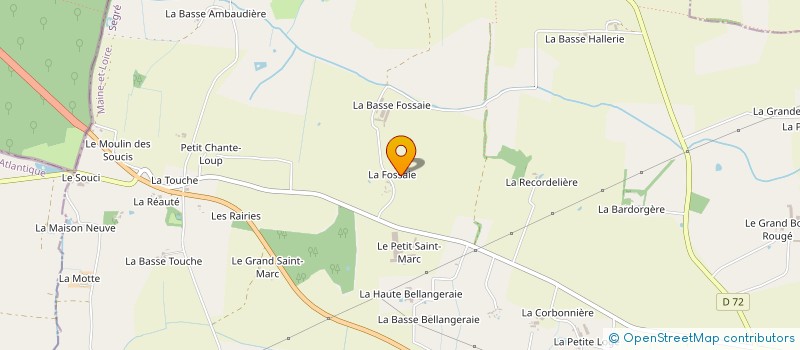 localisation de l'entreprise HELEVEM à OMBREE D'ANJOU