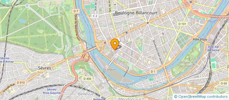 localisation de l'entreprise HELEWA INDIVISION à BOULOGNE-BILLANCOURT