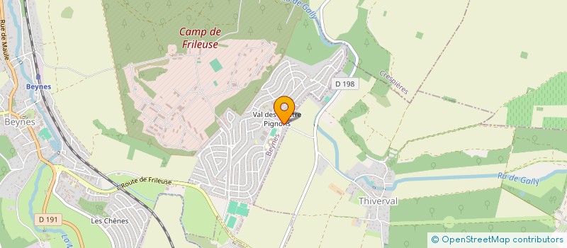 localisation de l'entreprise HELEXE  BEYNES