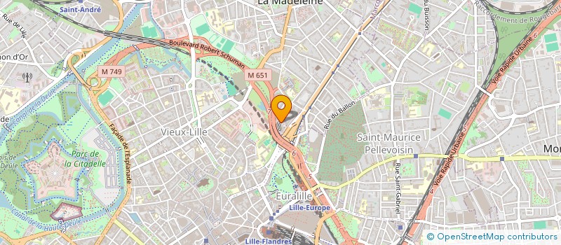localisation de l'entreprise HELEXIA DEVELOPPEMENT à LA MADELEINE