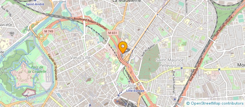 localisation de l'entreprise HELEXIA SOLAR FIT 2022 à LA MADELEINE