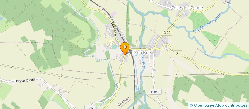 localisation de l'entreprise HELFAG  CONDE-EN-BRIE