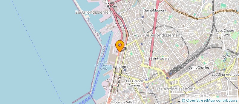 localisation de l'entreprise HELFER MARSEILLE à MARSEILLE