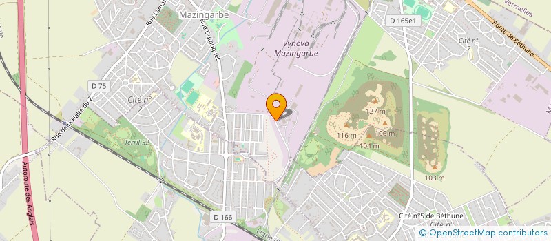 localisation de l'entreprise HELFY  CUINCY