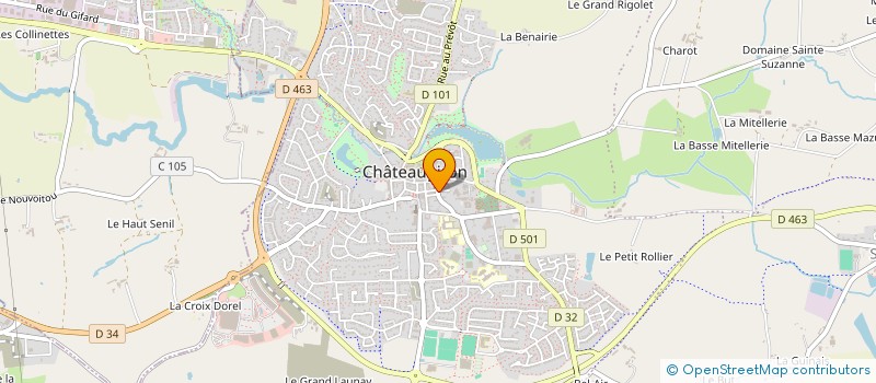 localisation de l'entreprise HELFY'S PRODUCTION  CHATEAUGIRON