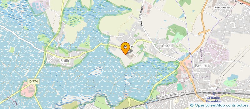 localisation de l'entreprise HELGUI  GUERANDE