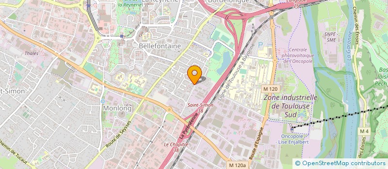 localisation de l'entreprise HELHAL EXPRESS LIVRAISON à TOULOUSE