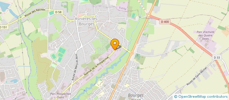 localisation de l'entreprise HELI BERRY  BOURGES