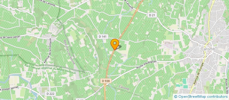 localisation de l'entreprise HELI CLUB DU VENTOUX  CAROMB