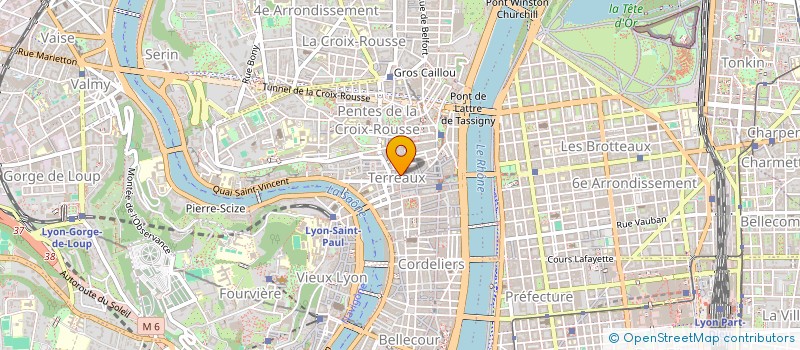 localisation de l'entreprise HELI CONSULTING à LYON