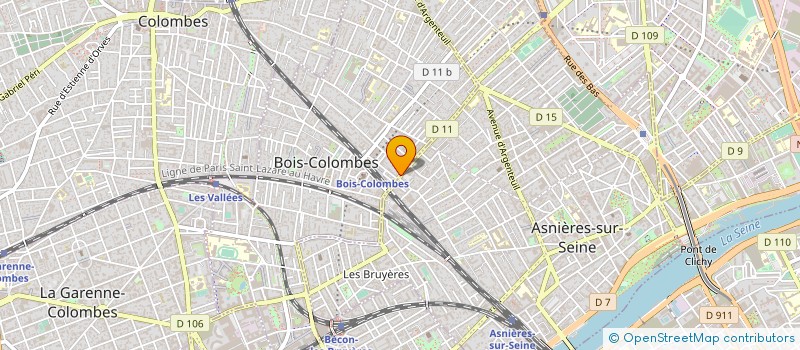 localisation de l'entreprise HELI CONSULTING AGENCY à BOIS-COLOMBES