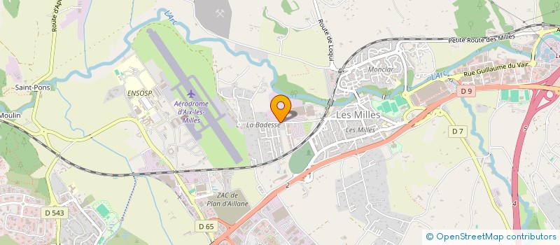 localisation de l'entreprise HELI N CO  AIX-EN-PROVENCE