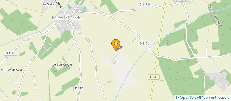 localisation de l'entreprise HELI OUEST SA à BOISSY-LES-PERCHE