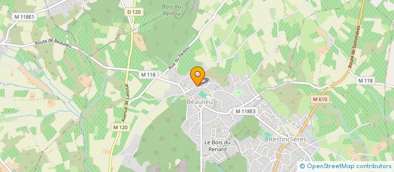 localisation de l'entreprise HELIA INC. à BEAULIEU