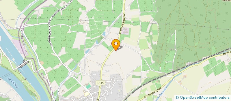 localisation de l'entreprise HELIA SOLAIRE  TARASCON