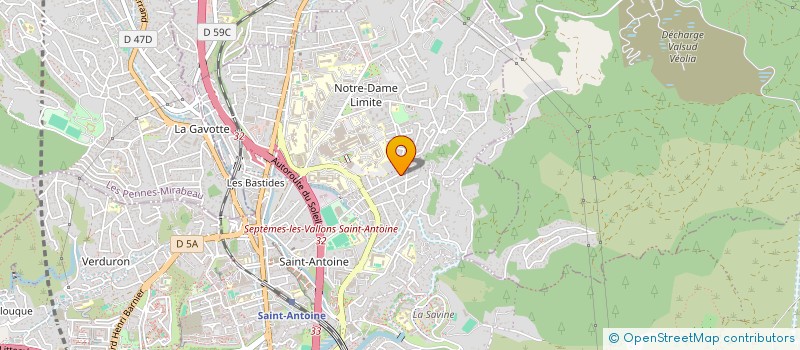 localisation de l'entreprise HELIAKA à MARSEILLE
