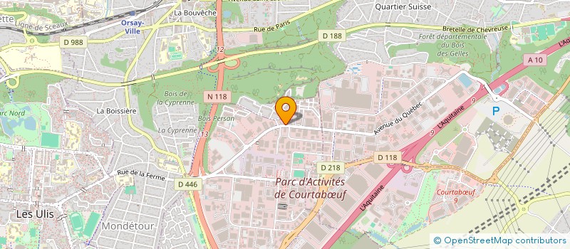 localisation de l'entreprise HELIANTHEME à LES ULIS
