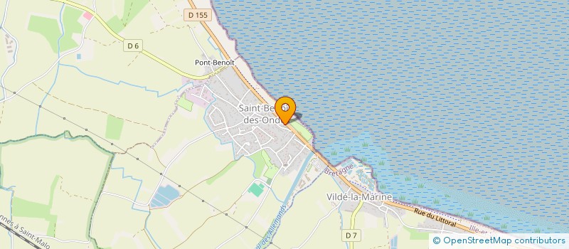 localisation de l'entreprise HELIANTHEME  SAINT-BENOIT-DES-ONDES