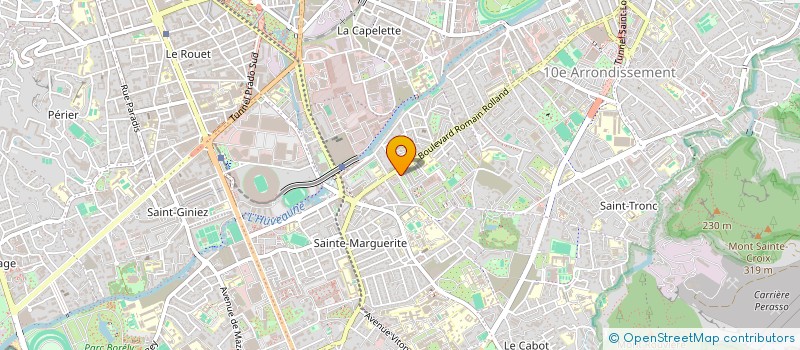 localisation de l'entreprise HELIANTHIS à MARSEILLE