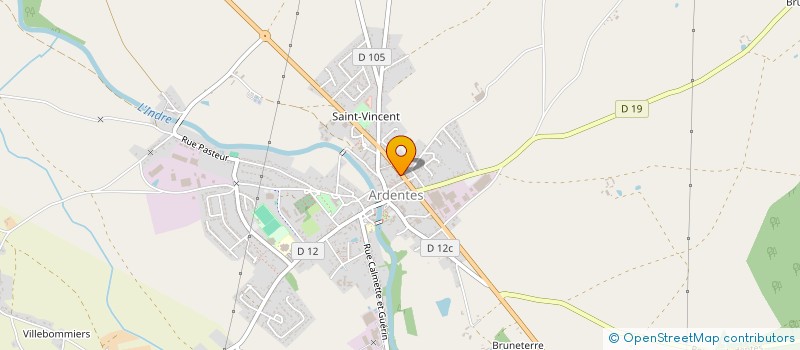 localisation de l'entreprise HELIANTHUS à ARDENTES