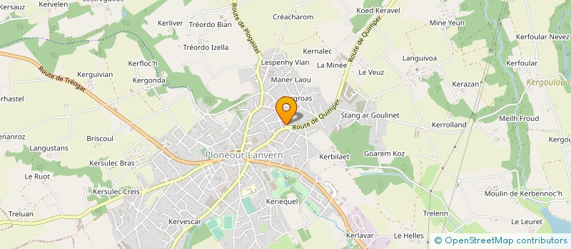 localisation de l'entreprise HELIAS THOMAS à PLONEOUR-LANVERN