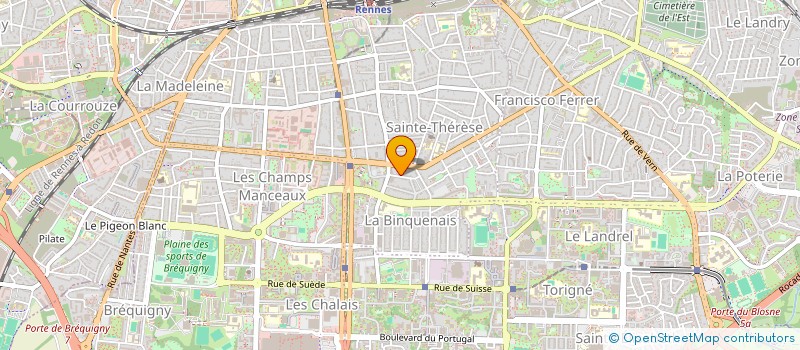 localisation de l'entreprise HELIC  RENNES