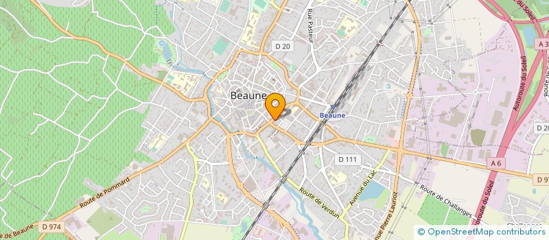 localisation de l'entreprise HELICE à BEAUNE