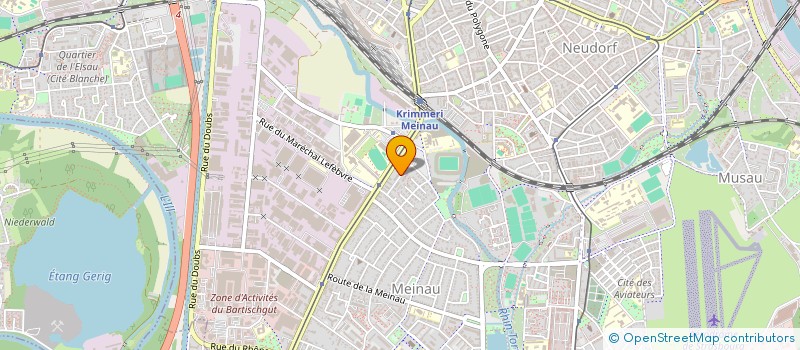 localisation de l'entreprise HELICE DEVELOPPEMENT à STRASBOURG