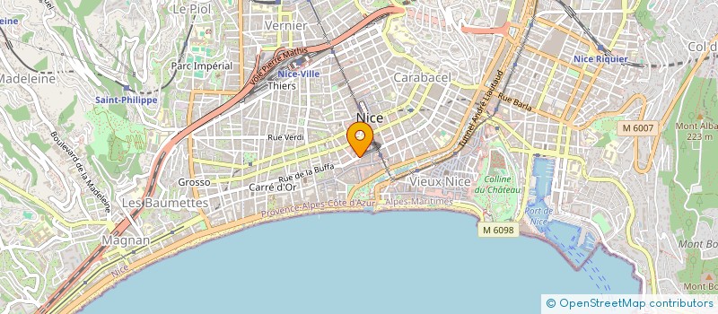 localisation de l'entreprise HELICO JET PILOT à NICE