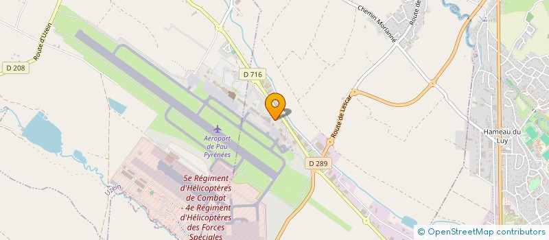localisation de l'entreprise HELICOPTERE-CLUB DU SUD-OUEST à SAUVAGNON