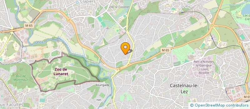 localisation de l'entreprise HELICOVERPA à CASTELNAU-LE-LEZ