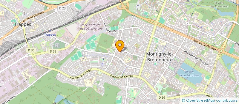 localisation de l'entreprise HELIDAN SARL à MONTIGNY-LE-BRETONNEUX