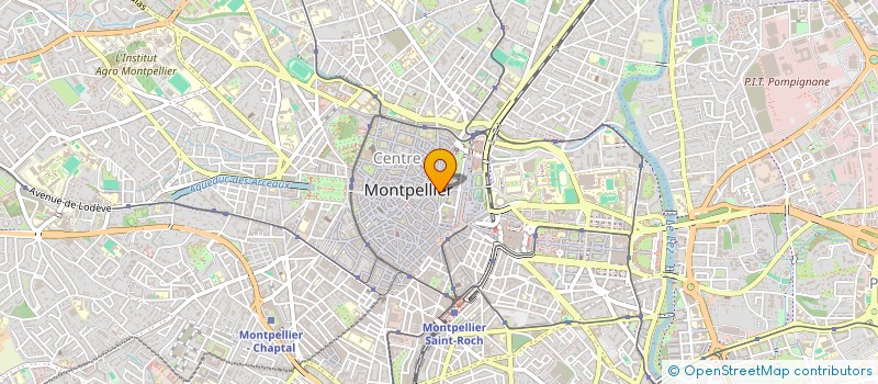 localisation de l'entreprise HELIDES à MONTPELLIER